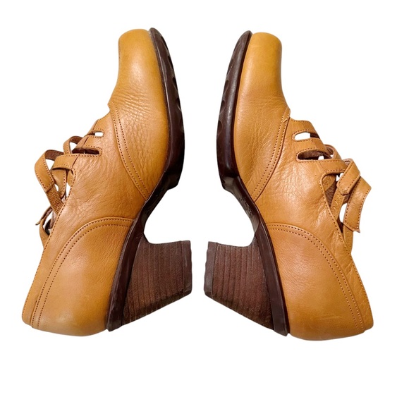 John Fluevog Luxon Multi-Strap Mary Janes Yellow size 8 - Picture 3 of 12